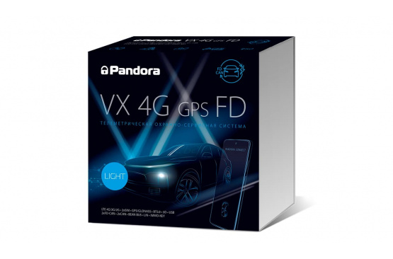 Автосигнализация Pandora Vx 4G GPS FD Light